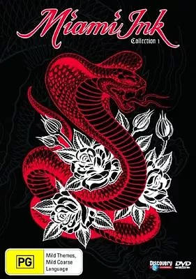 £12.97 • Buy MIAMI INK - COLLECTION 1 Dvd Set REGION 4 Tatoos SERIES ONE Reality Tv