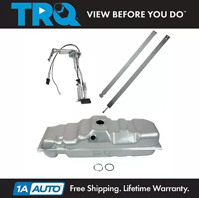 TRQ Fuel Tank With Straps & Electric Fuel Pump/Sending Unit Kit 25 Gallon 6 Bed • $279.95