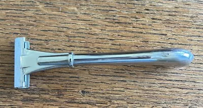 Vintage Schick Injector Razor Handle. Silver Chrome Plated Paul Revere Style • $50