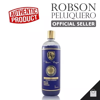 Robson Peluquero Blue Toner Treatment RP Platinum Luminous Hair Toning - 34 Oz • $89