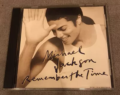 Michael Jackson CD SINGLE REMEMBER THE TIME / BLACK OR WHITE 9 Track No Promo • $38.50