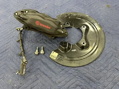 2011-2014 Ford Mustang GT Front LH Driver Brembo Brake Caliper Pads Hose OEM • $274.99