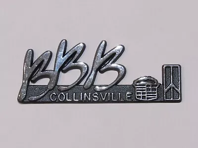 Vintage B.B.B. Oldsmobile Collinsville Illinois Metal Dealer Badge Emblem Tag • $42.95