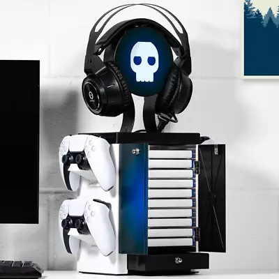 £30.99 • Buy Numskull PS5 Inspired Gaming Locker, Controller Holder, Headset Stand For PS5, X