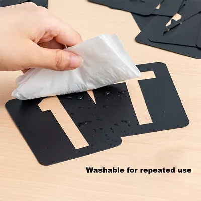 42pcs Letter Stencils DIY Plastic Spray Painting Alphabet Reusable Symbol Number • $14.35