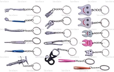 £3.99 • Buy 18 Assorted Dental Lab Molar Tweezers Key Chain/ Ring Dentist Gift Hand Piece