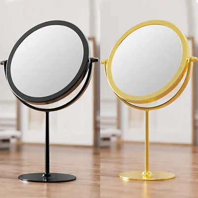 360° Swivel Table Make Up Mirror Vanity Dressing Desk Bathroom Cosmetic Mirror • £7.45