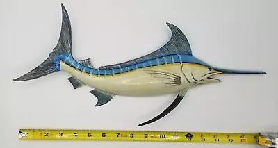 Wall Art - Blue Marlin (Hand Painted 18  Salt Water Game Fish Series) • $18