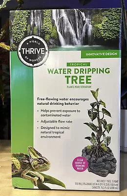 THRIVE - WATER DRIPPING TREE - Drinking Water - Reptile - Chameleon - Gecko • $125