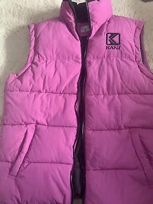 Karl Kani Purple Body Warmer - Size Medium Worn Twice In Great Condition • £60