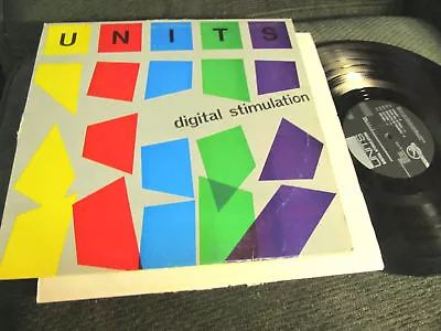Units Digital Stimulation 1980 Orig Rare 415 Lp Vinyl Minimal Synth Wave Artpunk • $75