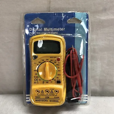 Mastech Digital Multimeter Mas830l . New Open Package • $19.95