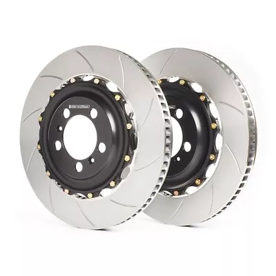 GiroDisc FRONT 2pc Floating Rotors For Chevy Corvette C5/C6 Z51 • $950