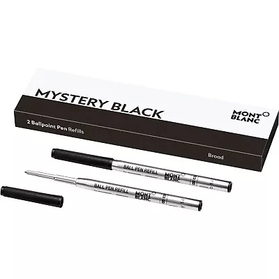 Montblanc Ballpoint Pen Refills – Refill Cartridges With A Broad Tip For Mont... • $25.28