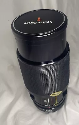 Minolta Vivitar 70-210mm F3.5 Series-1 Manual Focus Macro Zoom Lens MD Mt. W/Box • $27.95