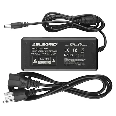 $18.85 • Buy 30V 2A AC Adapter Charger Power For OPI LED Lamp GC900 Model PS 1065-300T2B200