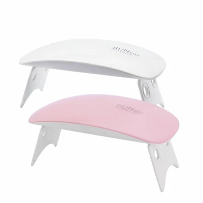 $13.77 • Buy  Mini Portable Nail Dryer Lamp Pink White 6W  UV LED Lamp Micro USB Cable Home 