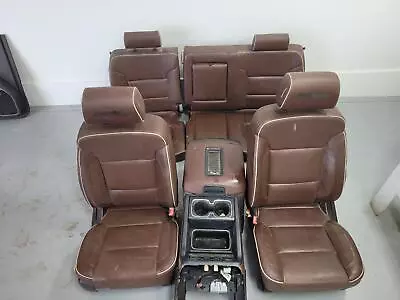 2015-2019 Chevrolet Silverado 2500 3500; Front And Rear Seats With Console • $2515.50