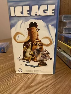 Ice Age VHS Movie 2002 Video With Roy Romano John Leguizamo Denis Leary • $4.60