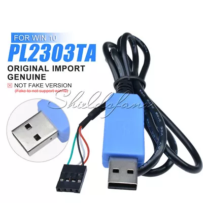 Genuine PL2303TA USB To TTL RS232 Download Cable Compatible WIN10 For AVR/ARM • $4.71