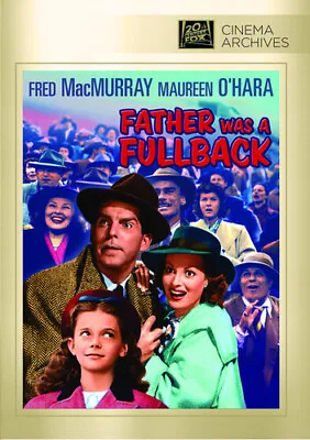 Father Was A Fullback [New DVD] Black & White Full Frame Mono Sound • $21.60