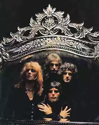 Queen London 1974 - Miniature Poster/Book Clipping • £7.49