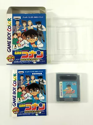 Game Nintendo Game Boy Color Meitantei Conan Kiganjima Hihou Densetsu Japanese • $30.62