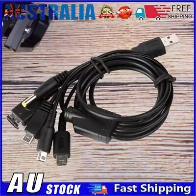 5 In1 Multi Charging Cable Game Cables For Nintendo NDSL / NDS NDSI XL 3DS • $9.02