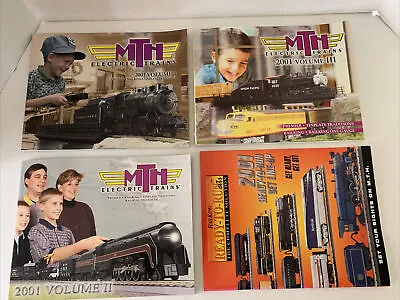 MTH Electric Trains 2001 Volume I & 2 & 3 Catalogue Ready-To-Run New • $34.47