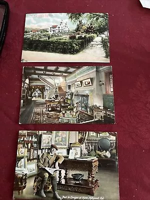 Postcard Lot-Hollywood CA Paul De Longpre House 1908 Not Posted • $5.99