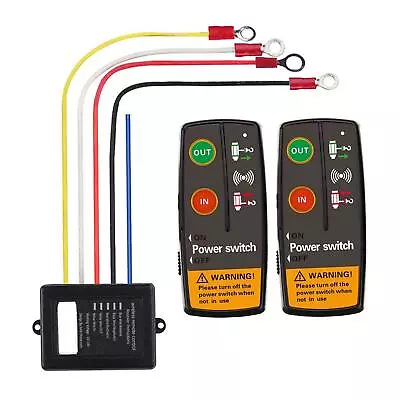 24V 12V Electric Digital Winch Switch Controller Universal Remote Control Switch • £14.51