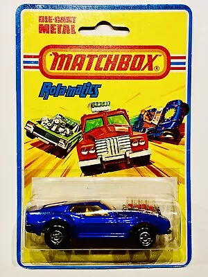 Matchbox Superfast PISTON POPPER # 10 Ford Mustang Rolamatics Mint On Card BP • $75