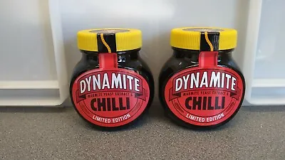 Dynamite - Marmite & Chilli - Full Jars X 2 Ltd Edition Yeast Extract Retro L@@k • £30