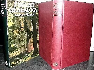 £9.99 • Buy ENGLISH GENEALOGY: Sir Anthony Wagner HARDBACK Family Origins RESEARCH History
