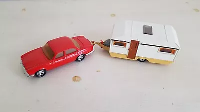 Matchbox Lesney Super Kings K-60/69 Jaguar XJ12 And Europa Caravan. • £15