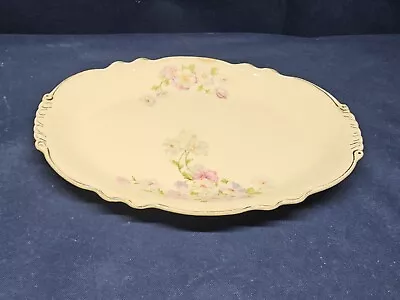 Vintage Homer Laughlin Virginia Rose  Fluffy Rose 1  Oval Serving Platter USA  • $14.99