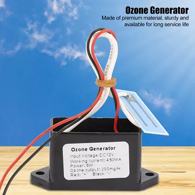 DIY Air Purifier Mini Air Fresher Ozone Generator DC12V For AOS • $10.69
