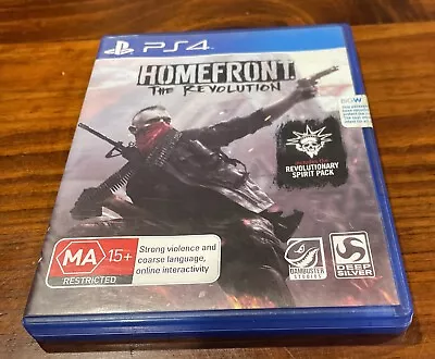 Homefront : The Revolution - PS4 Game In Very Good Condition Free Post • $12