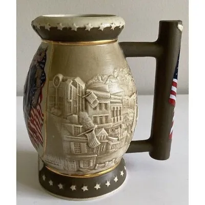 Beer Mug Package From Home Norman Rockwell Collectible Stein 1941 Size 7.5” Inch • $12.99