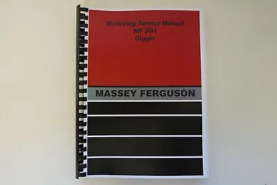 Massey Ferguson 50H Digger Workshop Service Manual • £29.60