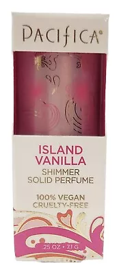 Pacifica Island Vanilla Shimmer Solid Perfume (.25oz) 100% Vegan Cruelty Free • $19.99