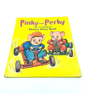 £7.99 • Buy Pinky And Perky - Picture Story Vintage Hard Back Book - The .T.V. Favourites