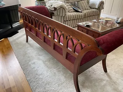 Chaise Longue Made From Malaysian Mahogany In Excellent Condition  • £150