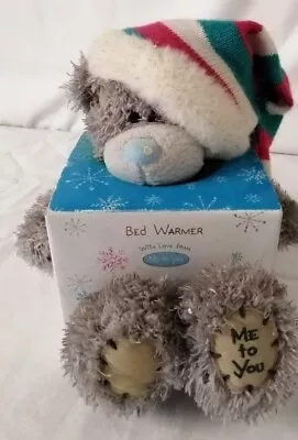 Me To You - Tatty Teddy -  Bed Warmer Soft Bear With Stripy Hat. New In  Box. • £34.99