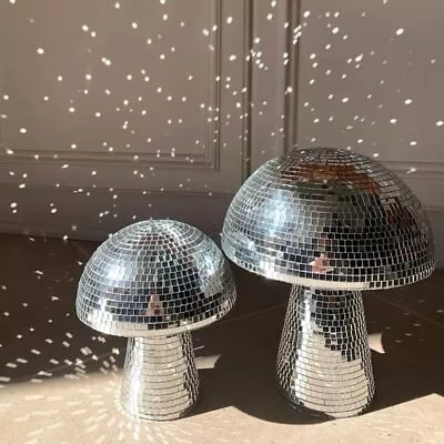£7.68 • Buy Shape Multi Size Mirror Ball Crystals Mushroom Disco Ball Rotating Light