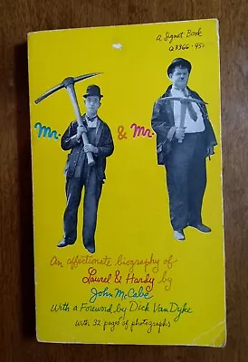  Mr. & Mr. - An Affectionate Biography Of Laurel & Hardy  (1968) Mccabe PB EXC • $10