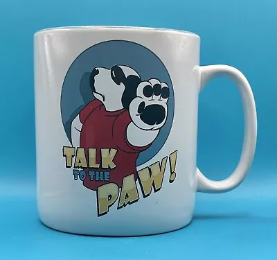 VTG Big Dog TALK TO THE PAW Jumbo Oversize XL 28 Ounce Coffee Mug Cup • $14.99