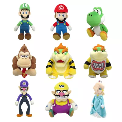 Super Mario All Star Collection Sanei Boeki Official Plush Japan NWT • $49