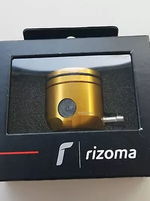 Rizoma Ct027g Fluid Tank Reservoir Brake Clutch Hydraulic Bottle Gold Billet • $49.99