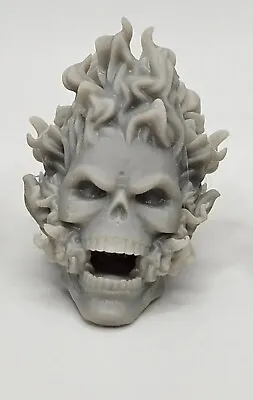 3d Printed  GHOSTRIDER  HEAD 1:9 Scale 8  MEGO Style FIGURES Marvel Legends • $13.99